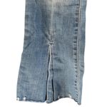 Hidden frayed Hem Flare Distressed Jeans Blue Size 24 Photo 2
