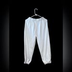 Free People Beach freya knit White Relaxed Joggers,Size M,no tag Photo 4