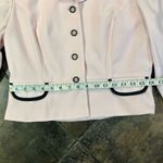 Plaza South Petite Women’s Barbie Pink Blazer Black Outline 10P Photo 5