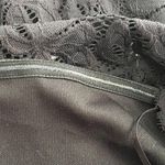 Black Eyelet Short Sleeve Off The Shoulder Dress Size XL Photo 7