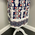 J. McLaughlin  Mock Neck Shift Dress Womens Size Medium Catalina Cloth Photo 2