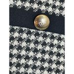 Rinascimento Italy Dress US Size Small Black Plaid Preppy Officecore Old Money Photo 2