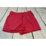 ZARA  Hot Pink Skort Women’s Size Medium – Front Button Detail, Pockets Shown Photo 4