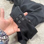 Old Navy  Women’s Tie-Strap Tank Top Bodysuit Ribbed Round Neck in Black XL Photo 7