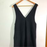 Maison Mascallier Women's Black Wide Leg V Photo 4