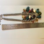 Ny Collection Chunky multi chain with colorful stones necklace NY Photo 3