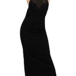 Bardot Chameleon Lace Midi Dress In Black US 8 Large Photo 4