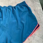 Nike Women's Teal and Pink Athletic Shorts Photo 8