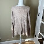 Brandy Melville  Nubby Blush Pink V Neck Sweater One Size Photo 5