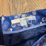 Boden Purple & Blue Woman's Abstract Floral Formal Pencil Skirt Size 4 Photo 2