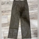 ZARA  Faux Leather Straight Leg Trousers Photo 7
