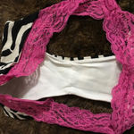 Beach Bunny  Zebra Stripe‎ Lady Lace Bikini Bottom Photo 4