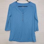 Kuhl Women's Size Small Shasta Henley Button Tab Lightweight 3/4 Sleeve Top Photo 1