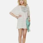 Free People  | New Romantics | Rainbow Sheer Flower Bud Embroidered Tunic Photo 3