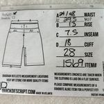 Lane Bryant  Casual Shorts Womens 28 Navy Flat Front Pockets High Waisted Lyocell Photo 2