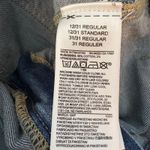 Gap Denim High Rise Wide Leg Cropped Jeans Women's Size 12/31 Dark Wash Photo 6