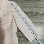 Tahari‎ Women Light Pink Textured Collared Long Sleeve Blazer Size 12 Petite Photo 14