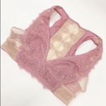Victoria's Secret VS Dream Angels Chantilly Lace Plunge Bralette Photo 3