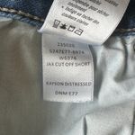 Paige Jax Cut Off Jean Shorts Mens 32 Light Wash Denim Stretch Raw Hem Casual Photo 6