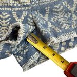 Sea New York Size S Lace Up Jean Shorts Acid Wash Denim Frayed Southwestern Boho Blue Photo 6