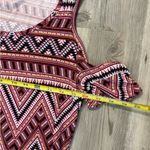 No Comment Pink Geometric Mini Dress Photo 4