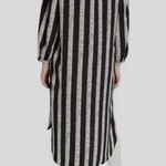 Dubgee by Whoopi Women's Black Stripe Long Sleeve Hi Photo 3