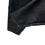 Athleta All Over Gleam Tight Vegan Leather Pants Black Size XS Cropped Photo 8