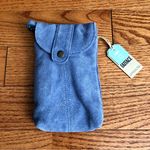 FatFace RARE Blue Clara Suede Phone Bag Crossbody Bag NWT Photo 3