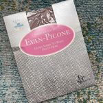 Vintage NOS 80s Evan Picone sheer Lycra gray panty hose, size medium Photo 0