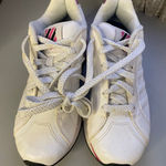 K Swiss Women White Pink Glitter Low Top Lace Up Athletic Sneakers Size 5 Photo 0