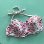 Candie's Candie’s bikini top Multicolored Padded Size M pink purple Beach Vacation Photo 3