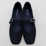 Vivaia Margot Mary Jane Comfort OldMoney Washable Arch Support Flats Navy 8 Wide Blue Size undefined Photo 2