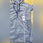 Athleta Heavenly Hail Hoodie 2 Women’s Size Small Blue Space Dye Athletic Top Photo 10