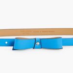 Kate Spade Nwt Vibrant Blue Bow Belt size M Photo 0