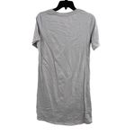 n:philanthropy Leonardo Knot Front Short Casual Shirtdress Grey Small New Photo 17