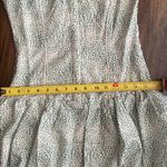 Lush Clothing Lush White and Green Patterned Fabric Photo 12