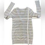 Hollister VTG Y2K long sleeve button up iconic logo striped preppy cardigan L Photo 3