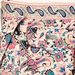Kate Spade  Vintage Pink Fabric Paisley Handbag‎ Totebag Photo 3