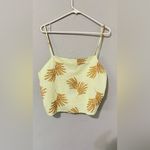 ZARA  New Women Sleeveless Linen Blend Embroidered Lingerie Top Size Large Photo 7