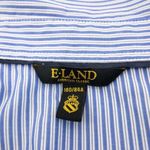 Vintage Blue and white stripes‎ 100% cotton short Photo 14