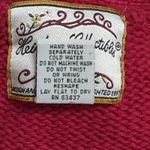 Heirloom Collectibles Christmas Sweater Bells Wreath Scottie Dog Stocking 22/24 Red Size undefined Photo 14