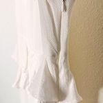 Anthropologie NWT Forever That Girl White Tiered Ruffled Halter Maxi Dress XS Photo 9
