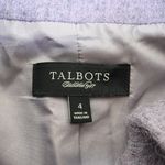 Talbots  Women's 4 Jackie Fit Wool Alpaca Mohair Blend Lined Jacket in Lavender Photo 6