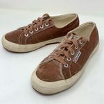 Superga  Velvet Sneaker Blush Deep Rose Low Trainer size 36 Photo 2