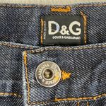 D&G Dolce & Gabbana Women's Denim cut off Jean Shorts Dark Wash Size 30 Blue Photo 4