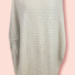 Carson Alpaca blend long line cocoon oversized sweater , oatmeal M Tan Size M Photo 0