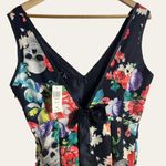 Iron fist Roaming Hearts Skull Floral Print Fit & Flare Jersey Mini Dress Size M Photo 6