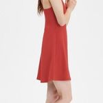 Girlfriend Collective  Naomi Workout Dress In Lava Photo 2