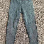 Aerie Offline by  Womens Seamless Side Braided Leggings‎ Ribbed Size Medium Black Photo 0