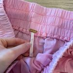 Free People Need to Escape Linen Blend Shorts in Petals Pink Drawstring Size XS Photo 2